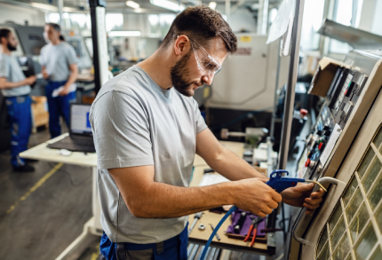 Appliance manufacturing setup